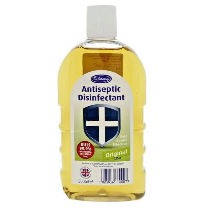 Dr. Johnson's Antiseptic Disinfectant Original 500ml - Case of 12