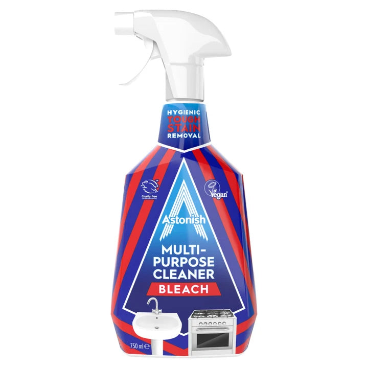 Astonish Multi-Purpose Cleaner with Bleach 750ml – Case of 12