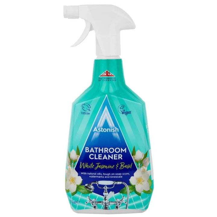 Astonish Bathroom Cleaner White Jasmine & Basil 750ml - Case of 12