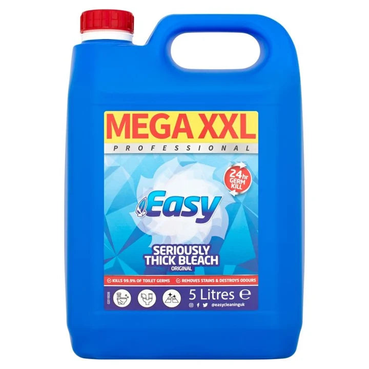 Easy Seriously Thick Bleach Original (Blue) 5L - Case of 3
