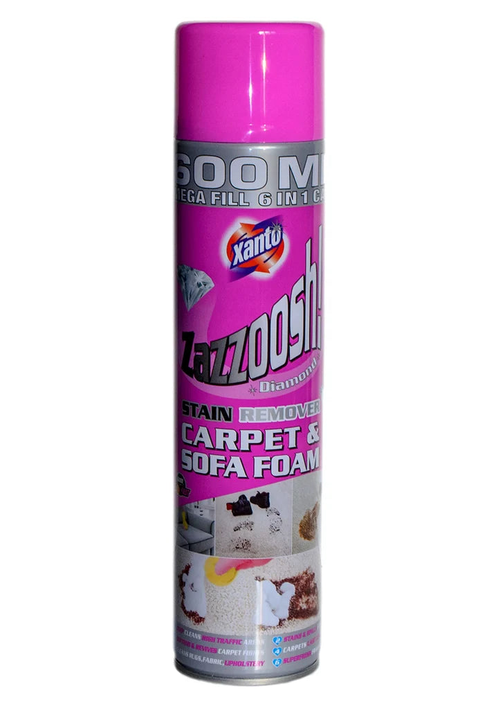 Xanto Stain Remover Carpet & Sofa Foam 600ml - Case of 12